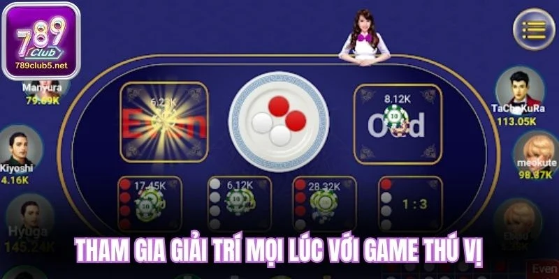 Tham gia giải trí mọi lúc với game thú vị