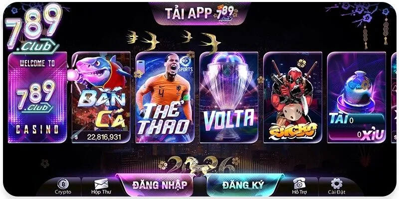Các trò casino đỉnh cao tại 789Club với tỷ lệ thắng hấp dẫn