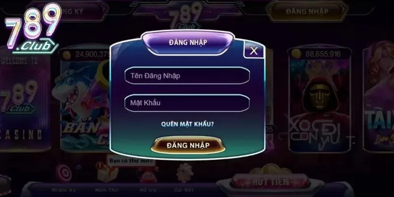 Hướng dẫn tham gia 789 Club với thao tác đăng nhập nhanh chóng