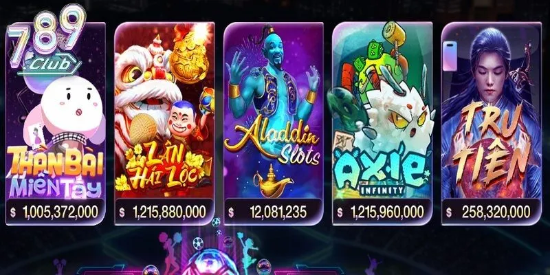 Nổ hũ siêu ấn tượng với những tựa game thú vị